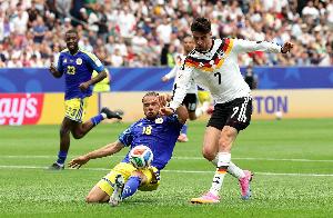 七喜！哈弗茨单刀破门完成双响！德国7-1领先库拉索