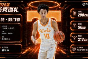 已经要送给雄鹿了~NBA选秀大会：热火用13号签选中内特·阿门特